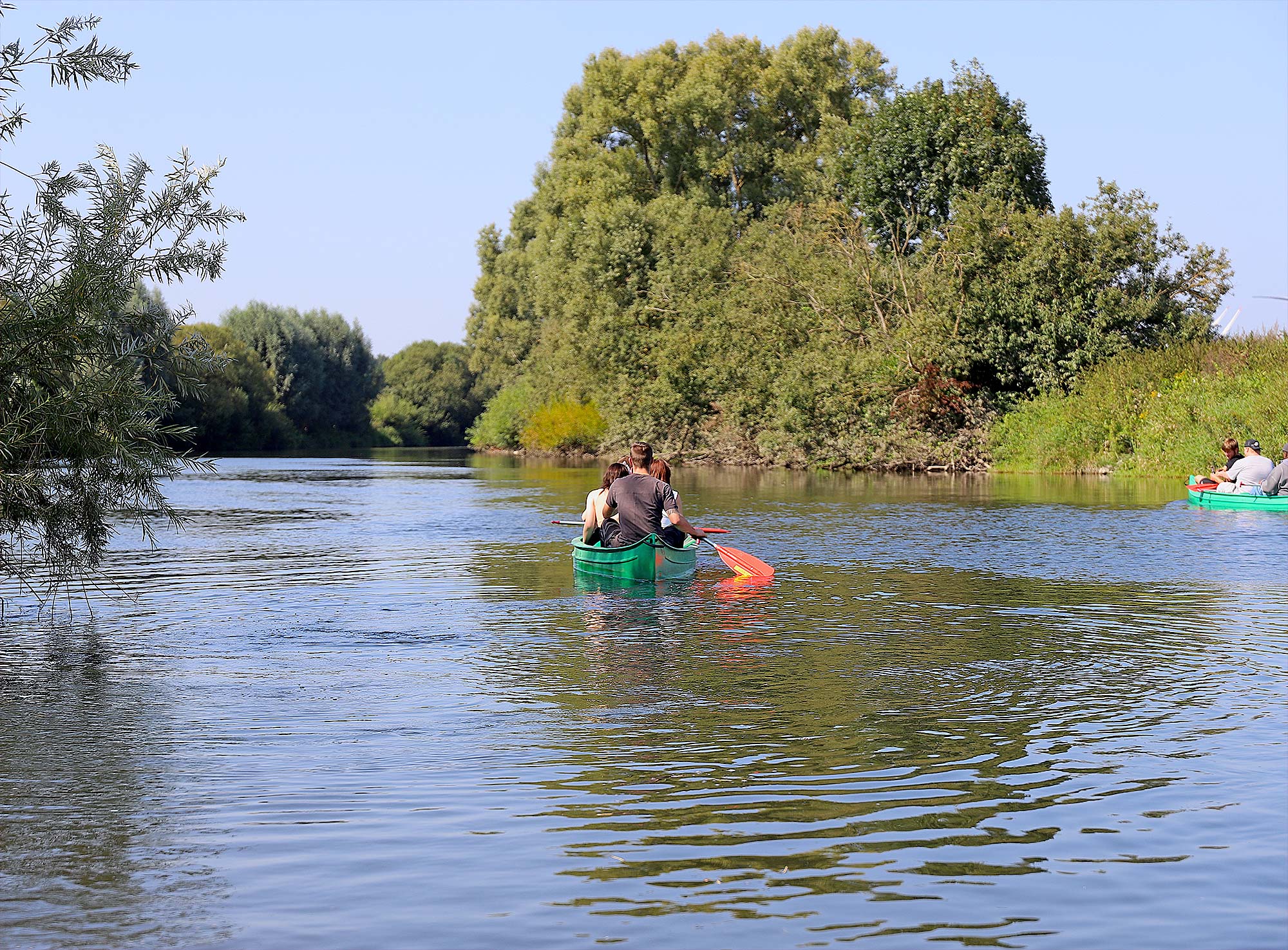 Kanus und Kanutouren mit den Lippepiraten auf der Lippe